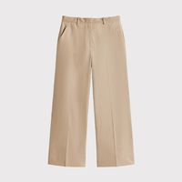 tommy hilfiger pantalon fluido pantalon cotton wide mujer para mujer