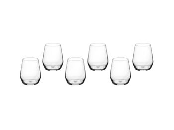 Vasos para refrescos ø7,8cm - 6 piezas - transparente