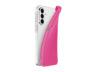 funda movil - cellularline chroma para samsung galaxy a27 flexible rosa