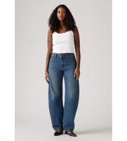 levis para mujer 0039a-0001 jeans baggy dad barrel azul 2832 casual algodon denim