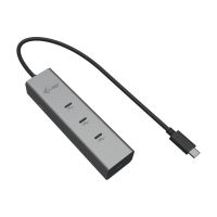 hub i-tec 5 puertos 10 gbps modelo metal usb-c carga rapida y video 8k