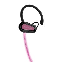 talius tal-ea1004bt sport auriculares bluetooth led rosa