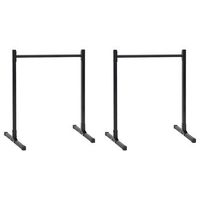 estacion de fondos manual 2 uds negro 55 x 90 x 1045 cm vidaxl