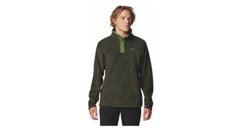 Forro polar columbia steens mountain ii half snap verde