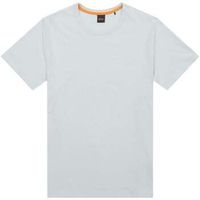 boss camiseta tegood basic t-shirt light pastel grey para hombre