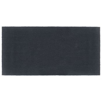 Felpudo De Fibra De Coco Gris Oscuro 100x200 Cm Vidaxl