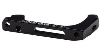 Adaptador de freno delantero elvedes fm   pm 140mm negro
