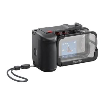 Funda de protección con mango Telesin para DJI Osmo Action 3/4/5