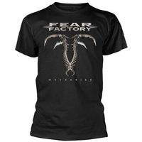 fear factory camiseta manga larga mechanize para mujer