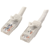 7m white snagless utp cat6 patch cable