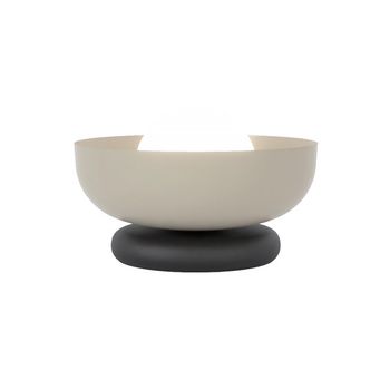 Lámpara de mesa fenko moka+negro