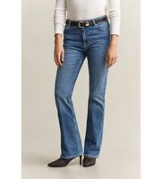 gant para mujer 4100307 jeans acampanados elasticos azul 31 casual algodon denim