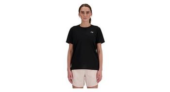 Maillot de manga corta para mujer new balance sport essentials negro