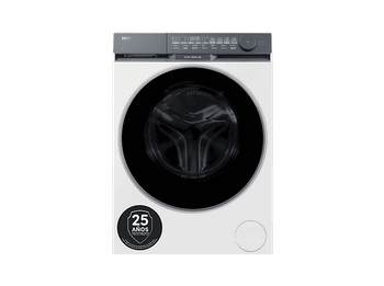 Lavadora carga frontal - Haier X9 Series HW110-B14387UIB, 11 kg, 1400 rpm, Función Vapor, Blanco