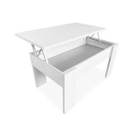 mesa de centro elevable para salon comedor color artik