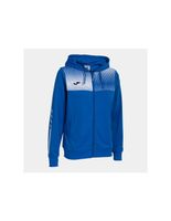 chaqueta con capucha joma eco super nova mujer royal blanco