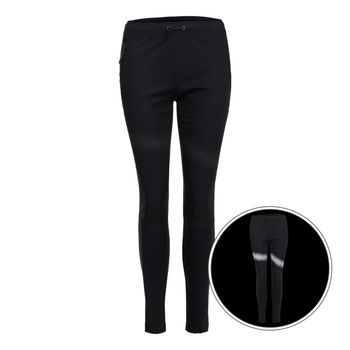 NEO Reflex-Tex Mallas Para Correr Mujeres-Negro