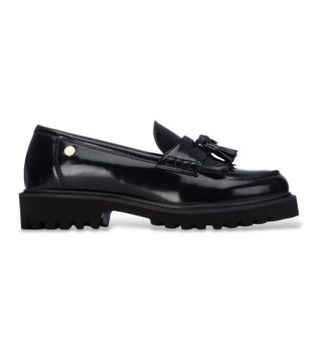 Xti para mujer. 14630001-NEGRO Zapatos 146300 negro (40), Plano, Ninguno, Casual, Clásico