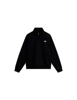 Sudadera de Montaña The North Face Tnf Essential Simple 1/4 Zip Hombre Negro