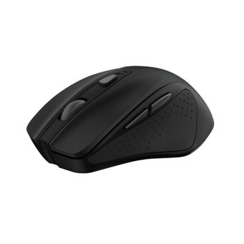 Ratón Trust inalámbrico 2200 DPI Silent 5 botones agarre ergonómico negro