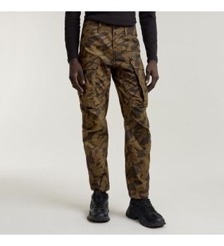 G-Star para hombre. D02190-D553-G739 Pantalón Rovic Zip 3D Regular Tapered verde (38/32), Casual, Algodón
