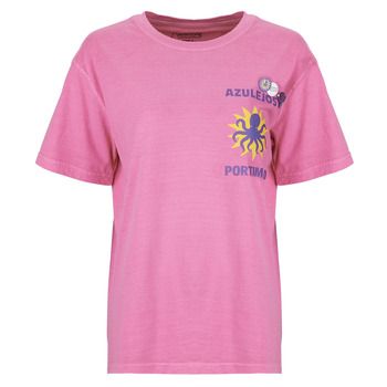 Newtone Camiseta AZUL TRUCKER para mujer