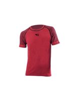 camiseta de running hanker mcorta rojo