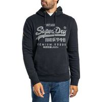 superdry jersey sudadera con capucha clasica del logotipo de la vendimia para hombre