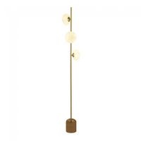 lampara de pie pebble 3 luces