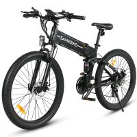 bicicleta electrica samebike lo26-ii-ft-yd con freno de disco de aceite 48v 14ah motor de 900w velocidad maxima recomend