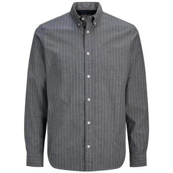 Jack & Jones Camisa manga larga Oxford para hombre