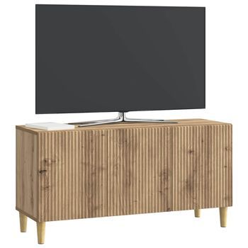 Mueble De Tv | Mueble De Salón | Gabinete De Tv Roble Artesanal 99 X 34,5 X 50 Cm