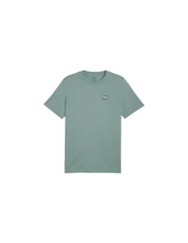 Camiseta Puma Essentials Elevated Hombre Verde