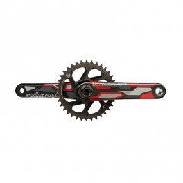 Sram Jgo. Bielas/plato Truvativ Descendant Tld All Dh Eagle X-sync2 Dub83 Dm 170mm 36d 12v Carb.roj S.caz