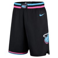 pantalon corto miami heat city edition nba swingman nike