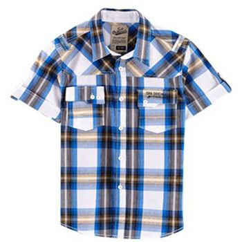 Srk Camisa manga corta Chemise manches courtes garçon EJAP para niño