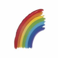 patron de cera arco iris 45 x 65 cm