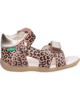 de KICKERS 696359-10 BINSIA-2 113 BEIGE LEOPARD