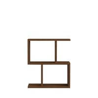 mesa auxiliar de madera - madera oscura