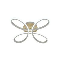 plafon led 104w 11440lm 3000-6500k 42cm blancohaya regulable serie bandeira