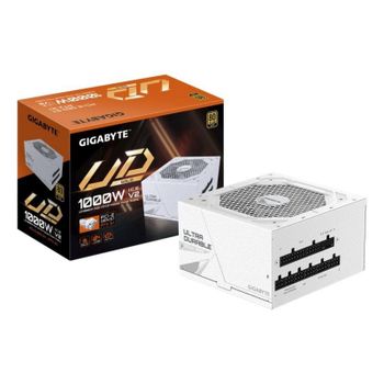Fuente de Alimentación Gigabyte 1000W 80 PLUS Gold UD1000GM PG5 V2 ICE Modular ATX 3.1 Blanca