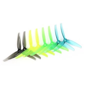 6 pares de hélices iFlight Nazgul F5 de 5,1 pulgadas y 3 palas con agujero de 5 mm en sentido horario y antihorario para