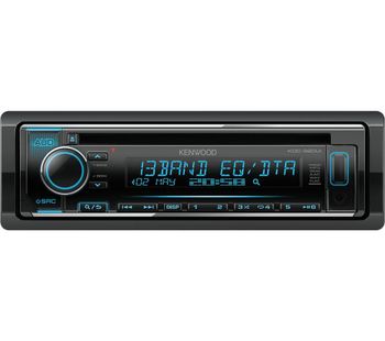 KENWOOD KDC 320UI CD Car Receiver - Piano Black, Black