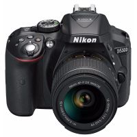 nikon d5300 24 mp  af-p 18-55 vr