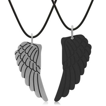 Cadena partner angel wings acero inoxidable