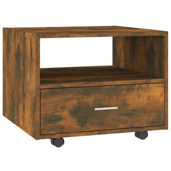 Mesa De Centro 55x55x40 Cm Madera - Marrón