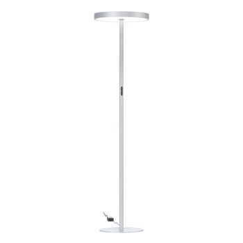 Lámpara de pie aluminio  198 cm