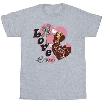 Lady And The Tramp Camiseta Spaghetti Love para hombre