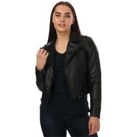 elle cazadora de cuero gt46264 para mujer