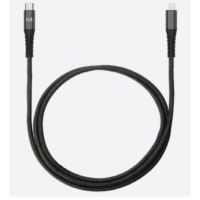 cable mobilis 001343 1 m lightning a usb c negro